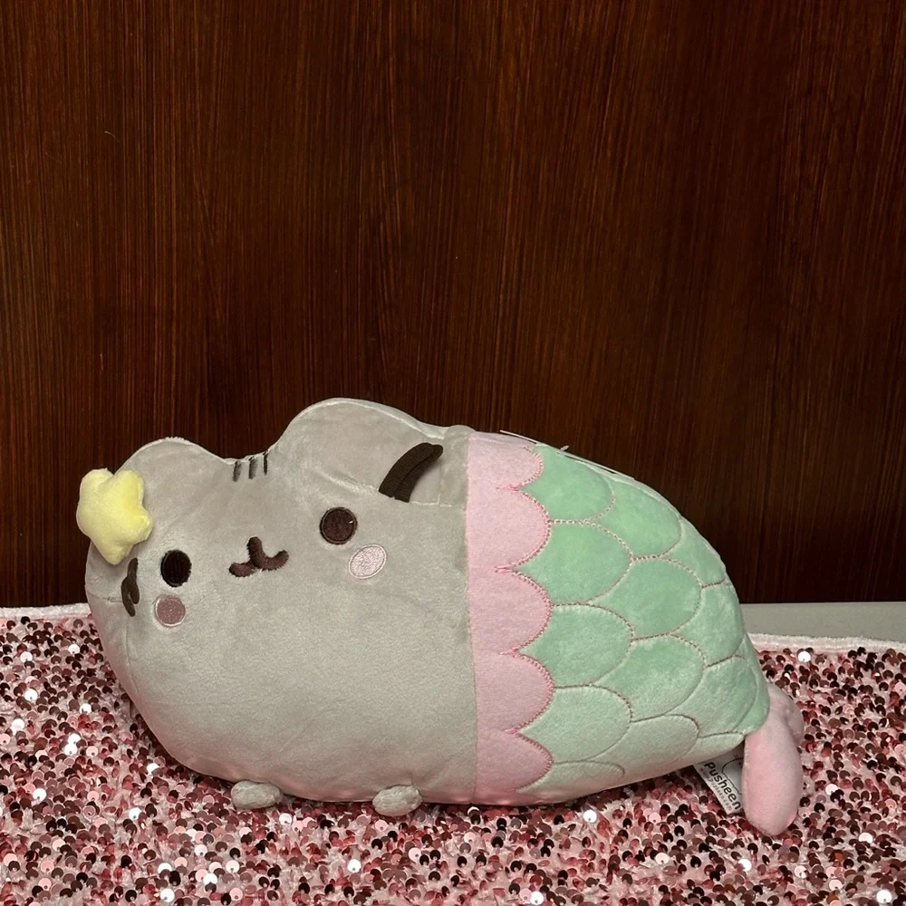 Pusheen Gund Stuffed Animals Mermaid shaped - Picture 13 of 14